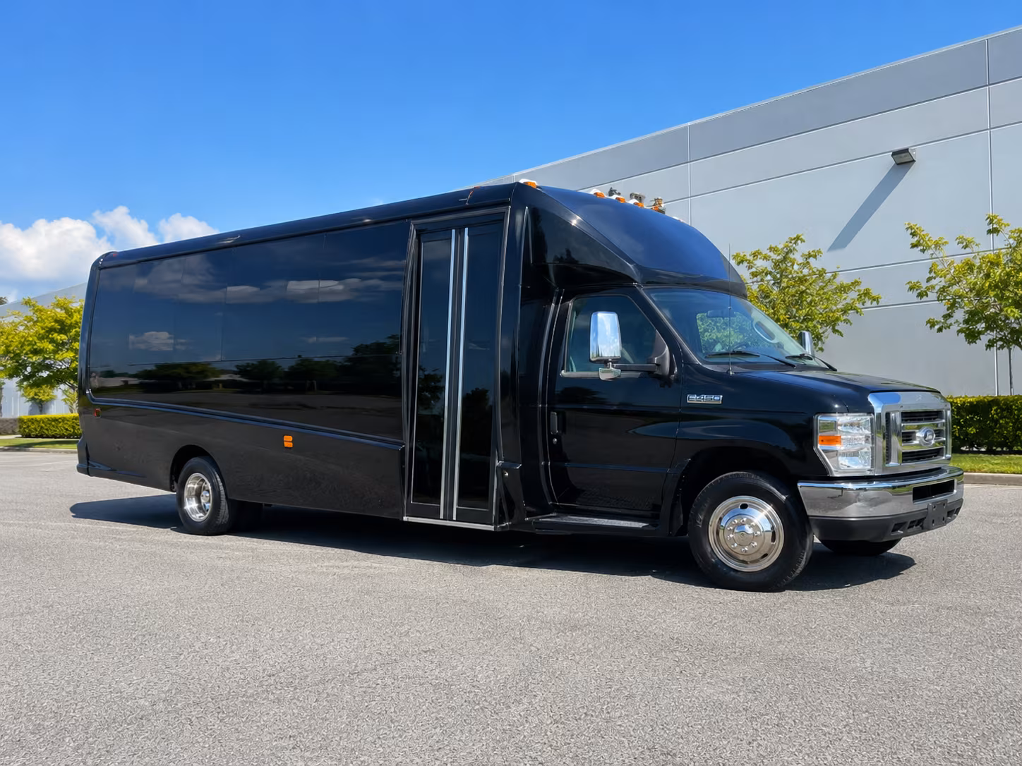 Irving Birthday, Sweet 16, & Quinceañera Transportation party bus exterior