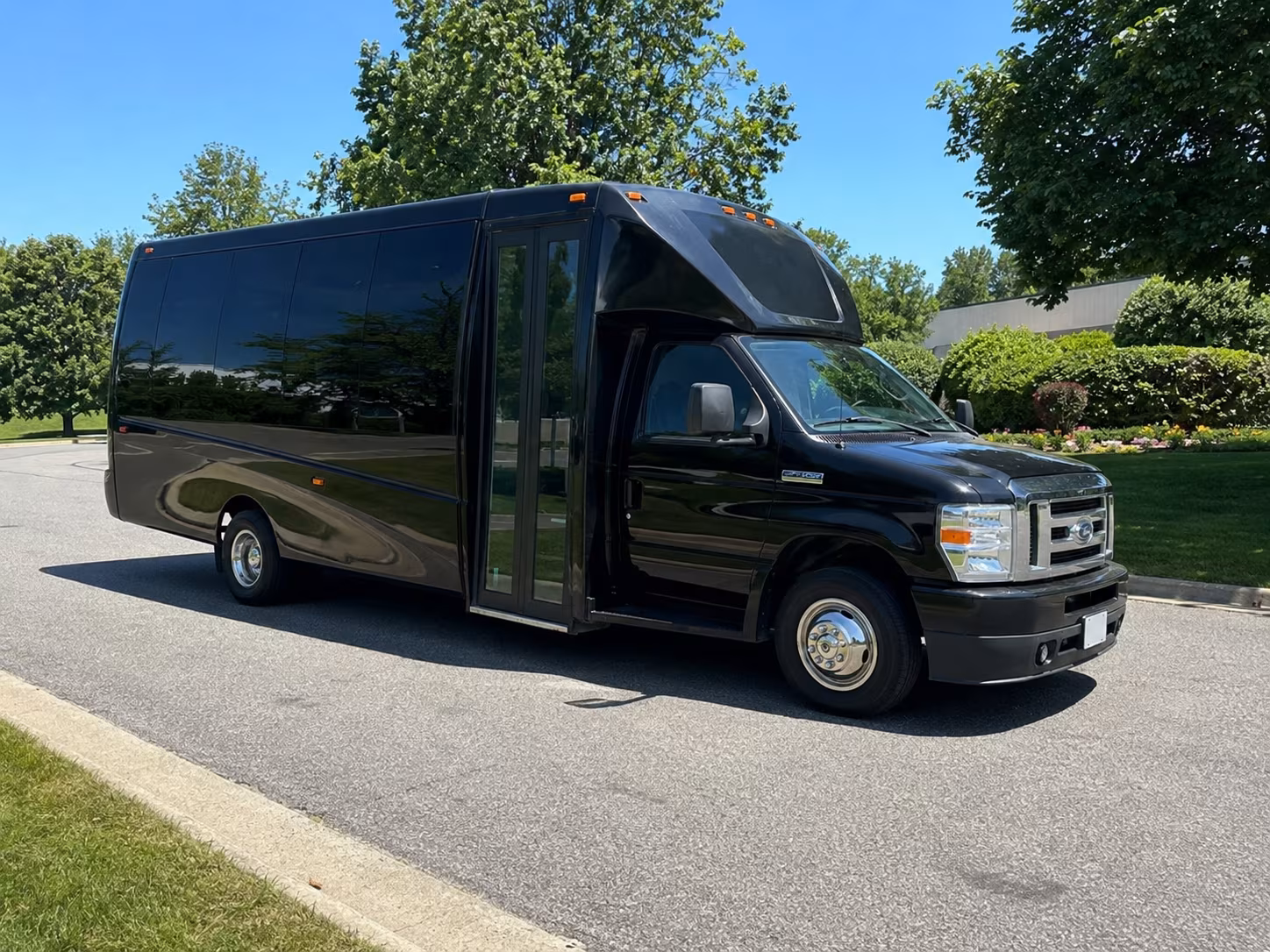 Irving Birthday, Sweet 16, & Quinceañera Transportation party bus exterior