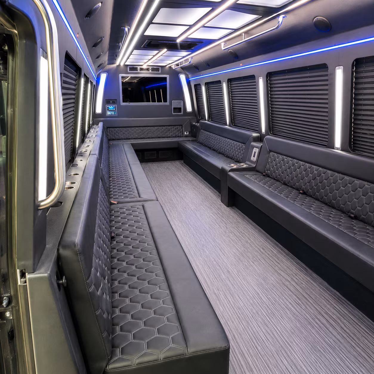 Irving Concert & Music Festival Transportation party bus exterior