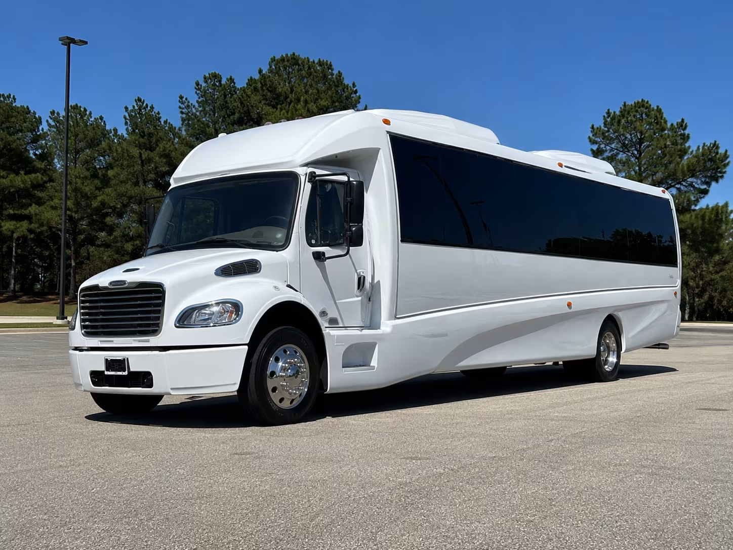 Irving Prom & Homecoming Transportation party bus exterior