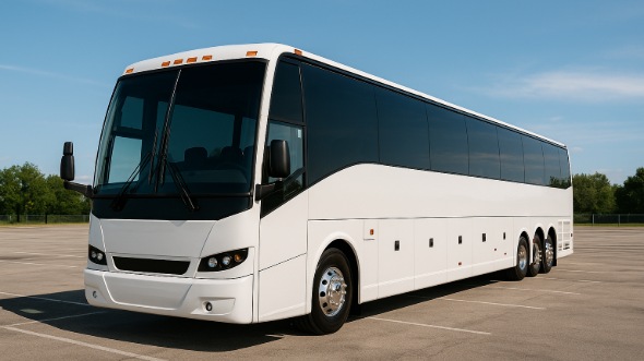 Exterior of Charter Bus Company Arlington's 40 Passenger Party Bus in Arlington